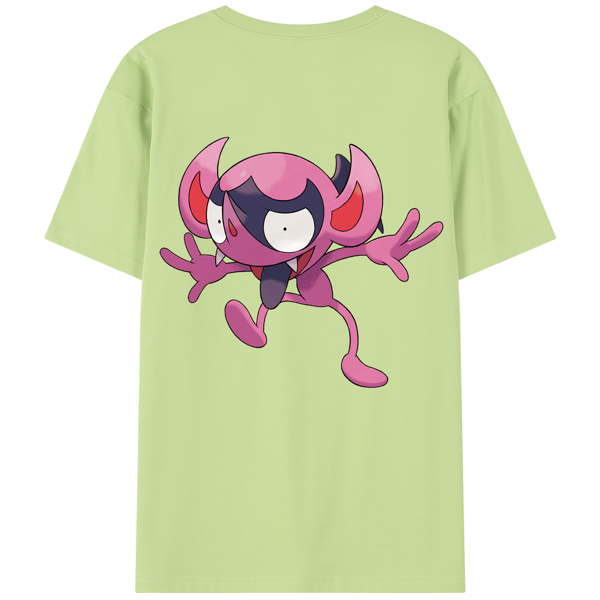 （画像用） ポケットモンスター Pokémon 綿100％半袖Tシャツ（背面プリント）